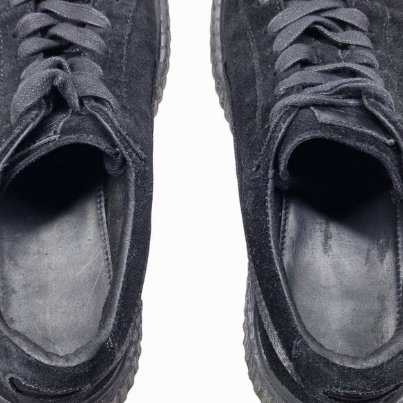 Puma Black Suede Platform Creeper Sneakers Women’s Size 6 - Picture 9 of 13